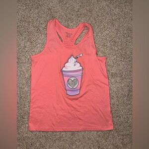 The Children's Place Girls' L 10/12 Tank Top Peach Milkshake